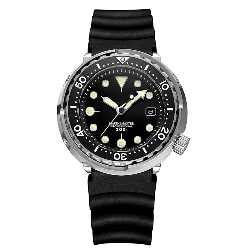 

Top Quality 300M Mechanical Diver Wristwatches Luminous Mens Diving NH35 Automatic Watches