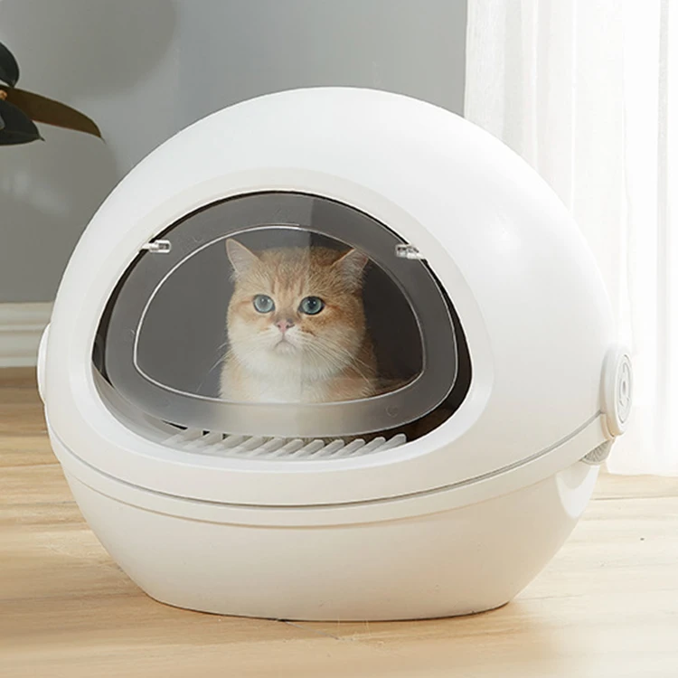 

Large Space Cabin Cat Litter Box Closed Cat Toilet Waterproof Hooded Cat Litter box, Customized color
