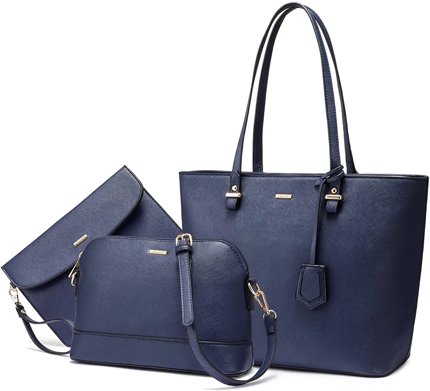 

Fashion Casual Style Purses and Handbags Shoulder bag Tote Messenger Bag Satchel 3pcs Set for Women, Customizable