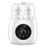 

Multi Function Digital Smart Touch Fast Heating Thermostat Double Baby Milk Bottle Warmer with Food Warm and Sterilize