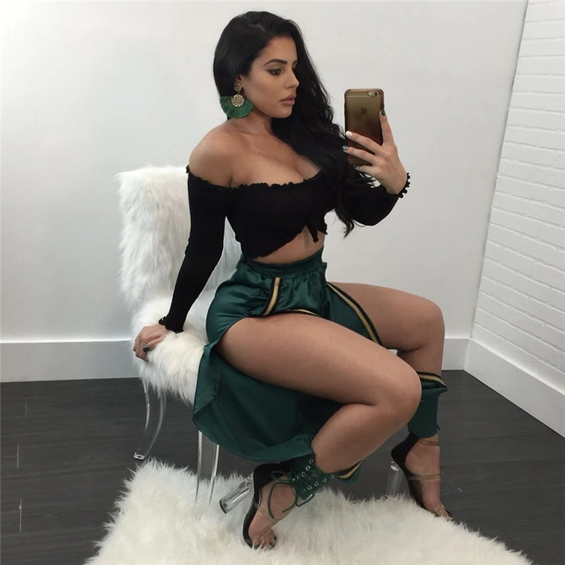 

8211 Trousers women 2018 Summer wide leg pants streetwear hip hop Street dance sweatpants Side button palazzo pants