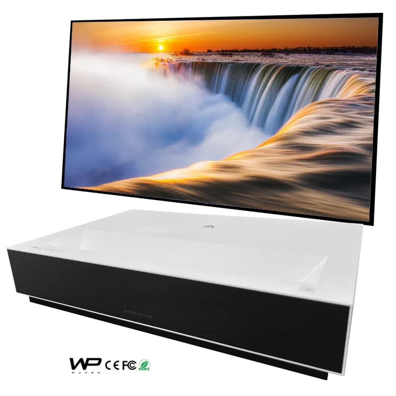 

[Coupon Combination]Fengmi C2+Fresnel Screen global Fengmi c2 native 4k laser projector plus fresnel soft alr ust screen