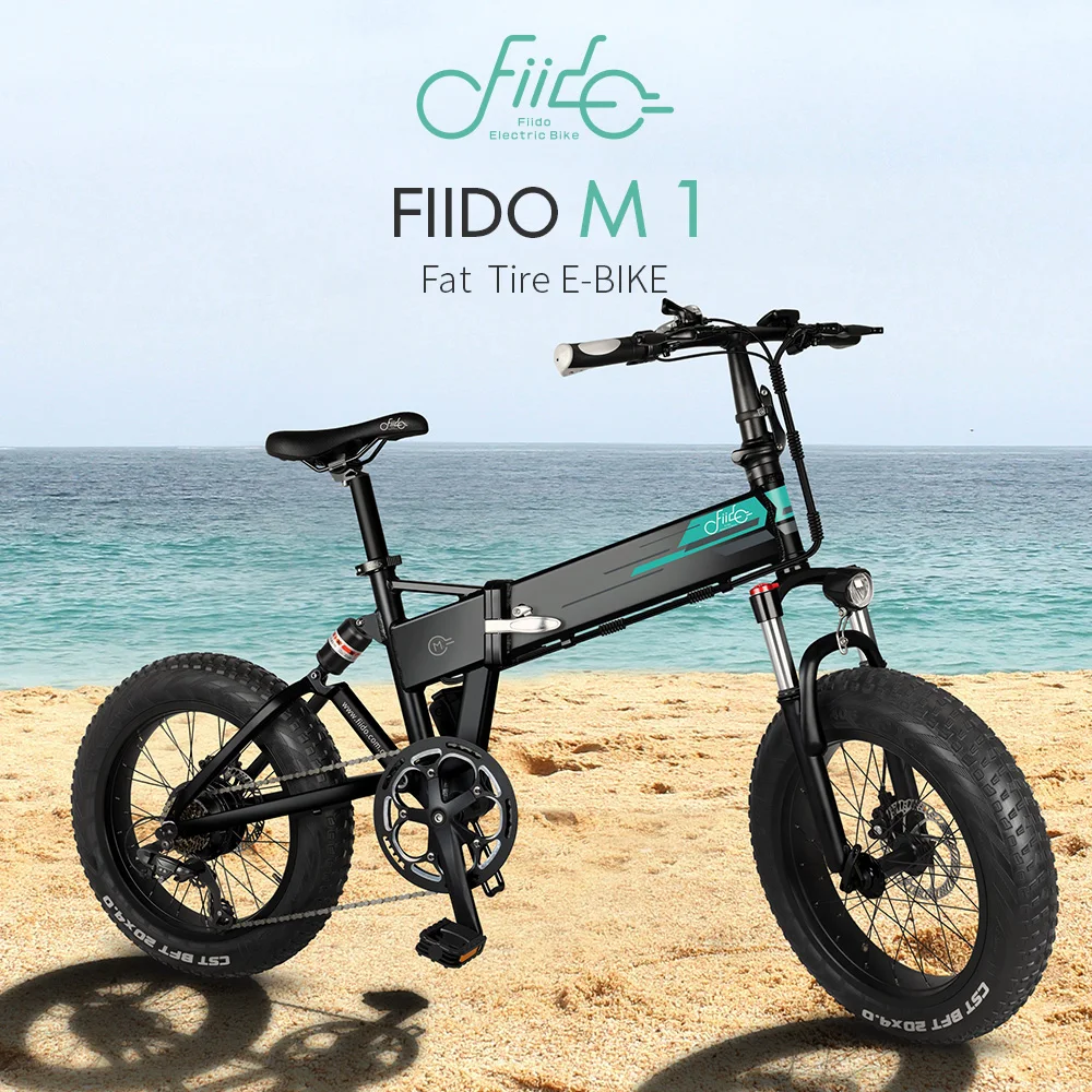 

[EU STOCK]Fiido M1 Cheap Folding E Fat Tire New Lithium 20inch Battery Motor Assisted Bicycle Electric Bike