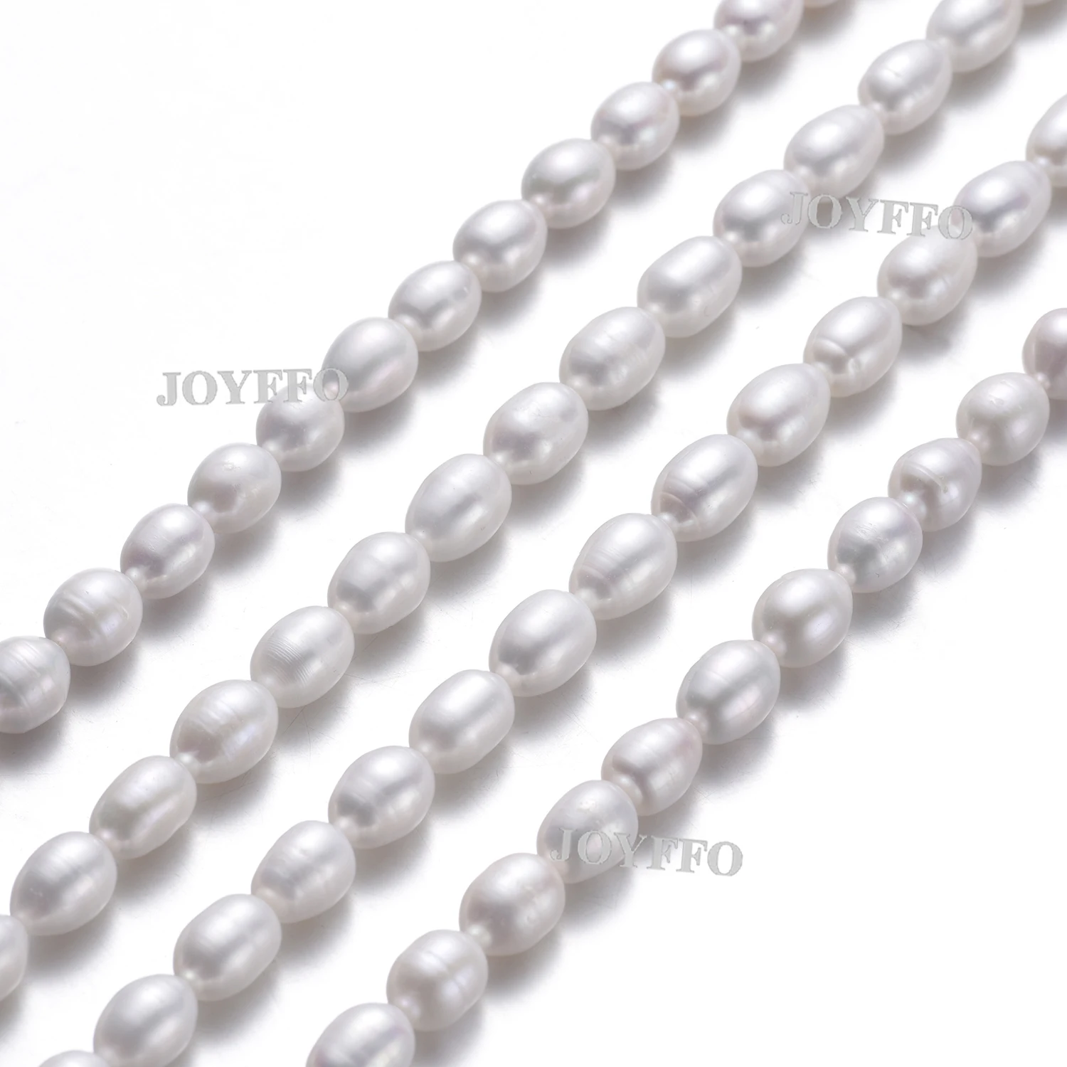 

High Quality 9-10mm Big Size Earring Pearl Beaded Making Jewellery Pearl Nattural Strand For Pearl Necklace, White