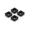 CVD coating CCMT09T308 tungsten carbide CNC insert with optimized chipbreaker structure