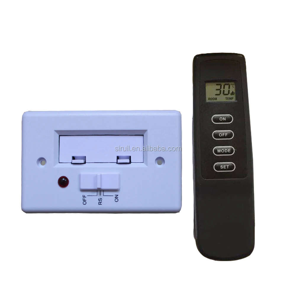 Fireplace Remote Control With Flame Adjustment For Servo Motor Gas