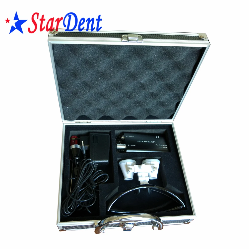 
Dental Equipment Surgical Loupes with LED Headlight 