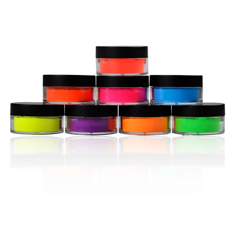 

Hot Selling 8 Colors Fancy Base Cosmetics Mini Eyeshadow Powder High Quality Neon Pigment Eye Shadow Private label