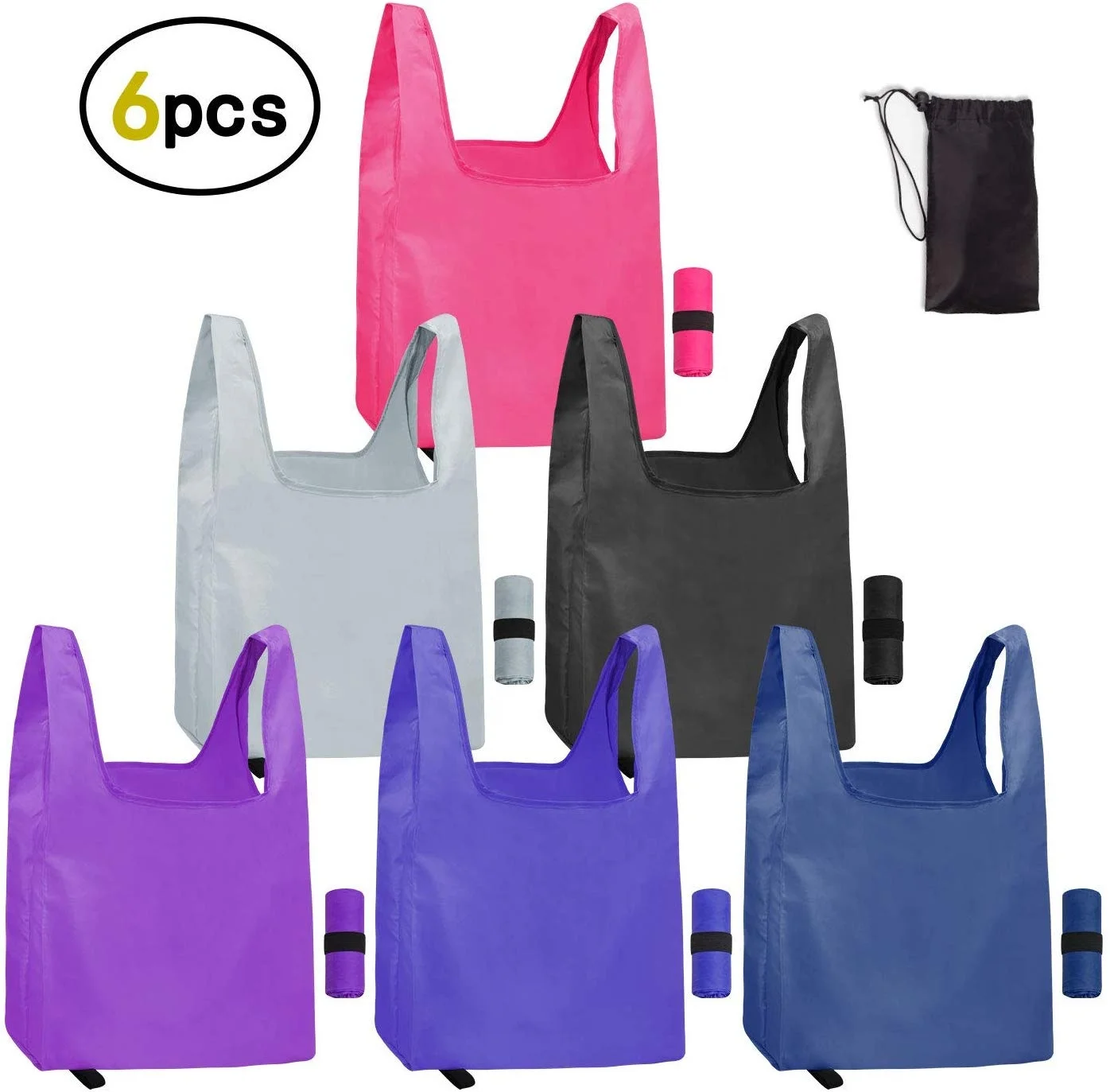 

Foldable Shopping Bag Extra Large Promotional, 50 different colors