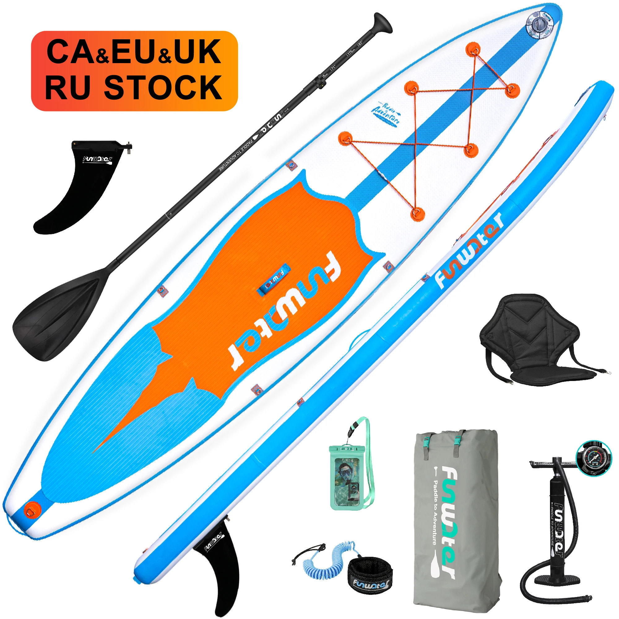

FUNWATER Dropshipping OEM paddle boards sale alaia sub pvc paddle board gladiator sup paddle board inflatable stand-up