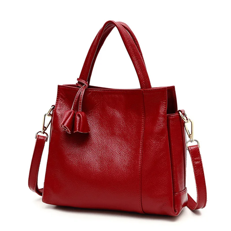 

2021 Custom High Quality Designer Genuine Leather Tote Women Bag Handbags