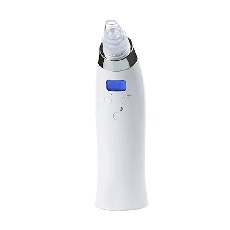 

Portable USB Rechargeable Deep Cleaning Skin care pore Suction Cleaner blackhead remover blackhead remover vacuum machine, White