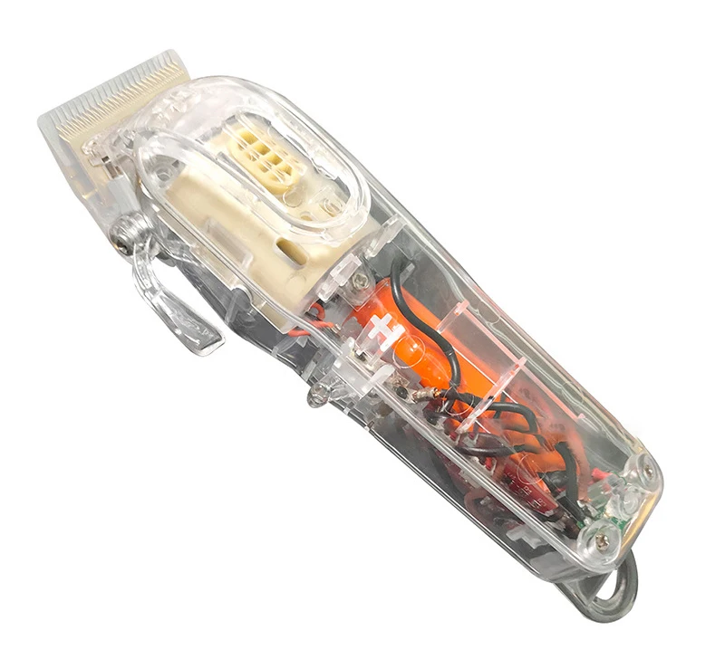 

Salon Equipment replacement plastic barber transparent back shell hair clipper cover, As shown