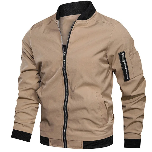 

Mens jackets and coats Men's bomber jacket Spring Autumn jacket men 2020 New Fashion Army Outdoors clothes Casual J0357-1