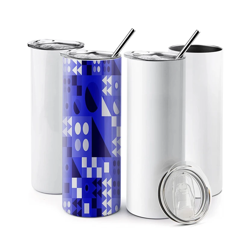 

Hot sale 20oz 30oz sublimation tumbler 20 oz skinny stright straight skinny sublimation tumblers