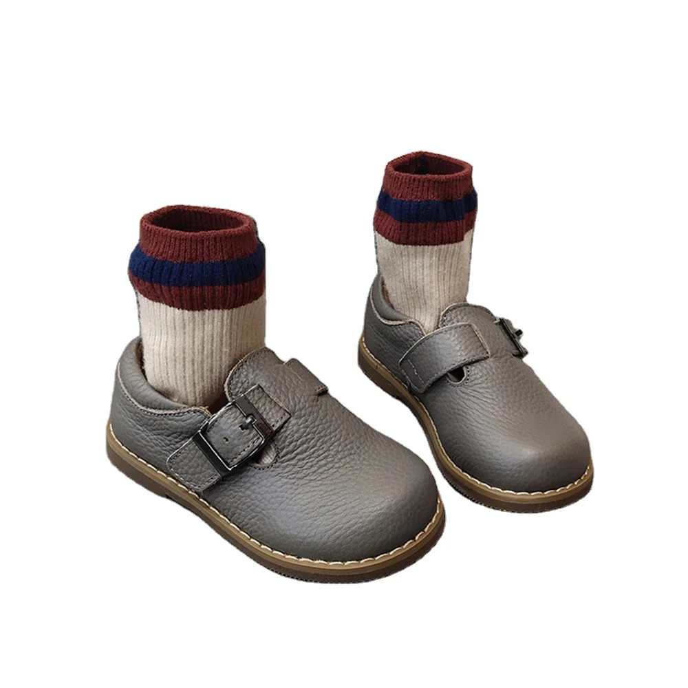 

Baby shoes fall new breathable casual shoes girls soft bottom leather shoes, Pink