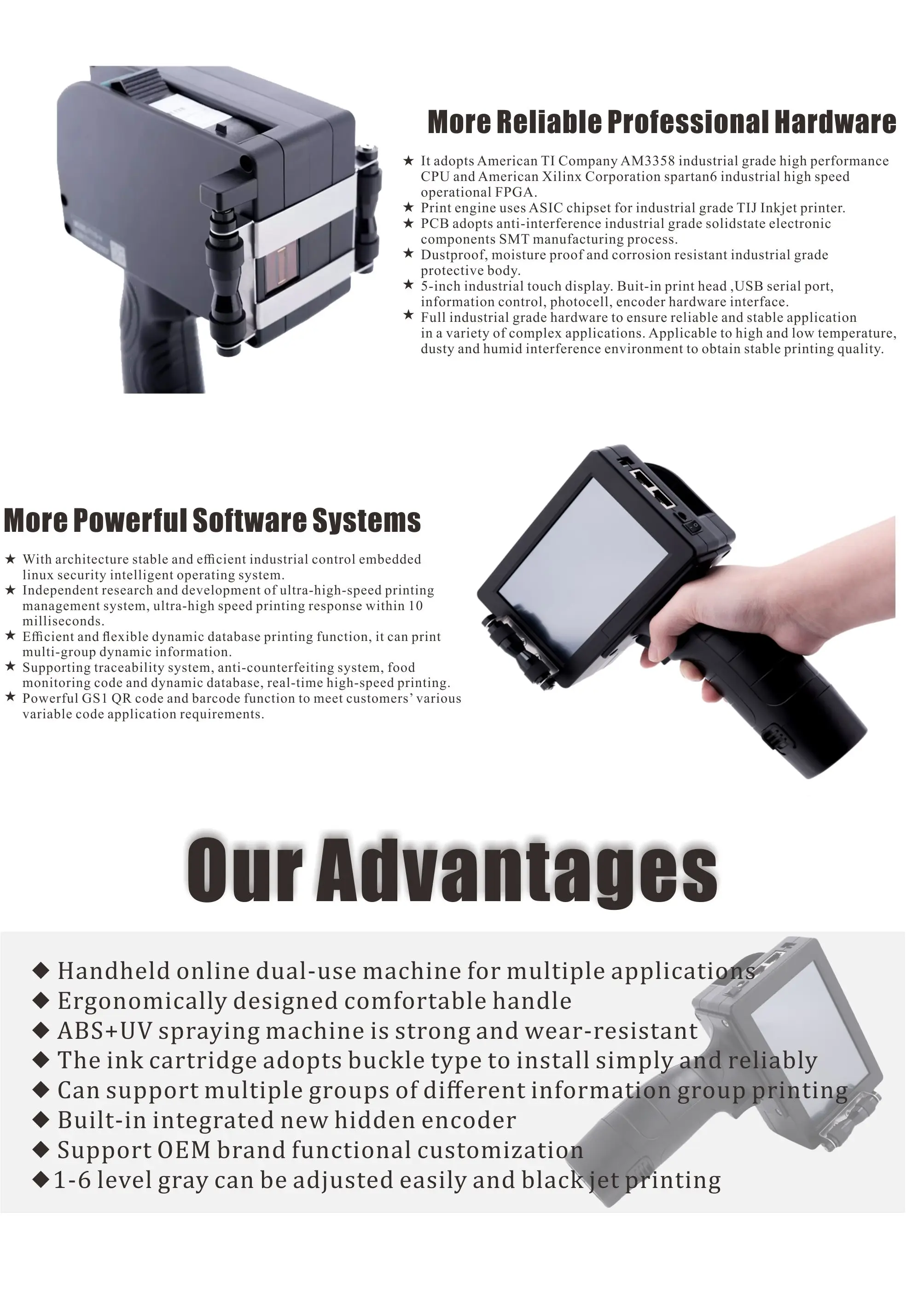 handheld printer for any surface