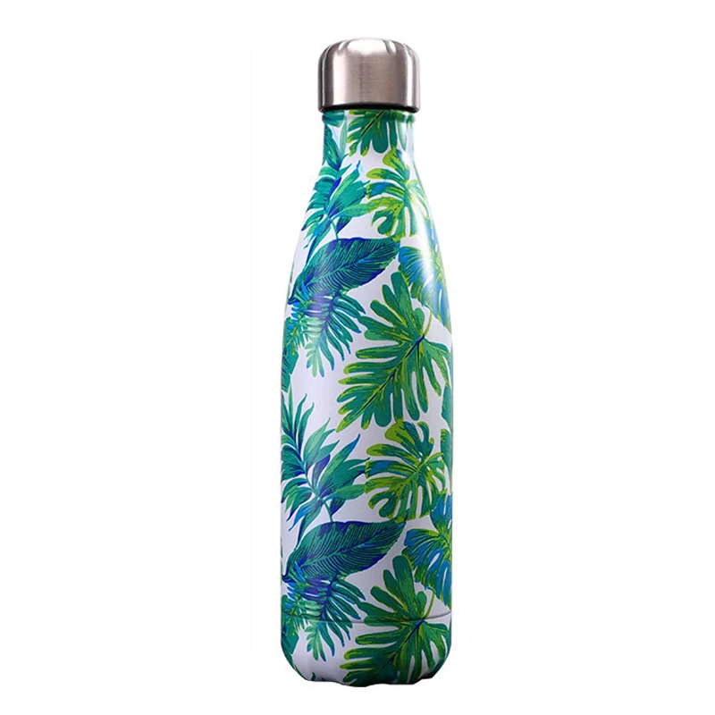 

BPA-FREE Reusable Hiking Thermal Flask Double Stainless Steel Insulated Sports Water Bottle