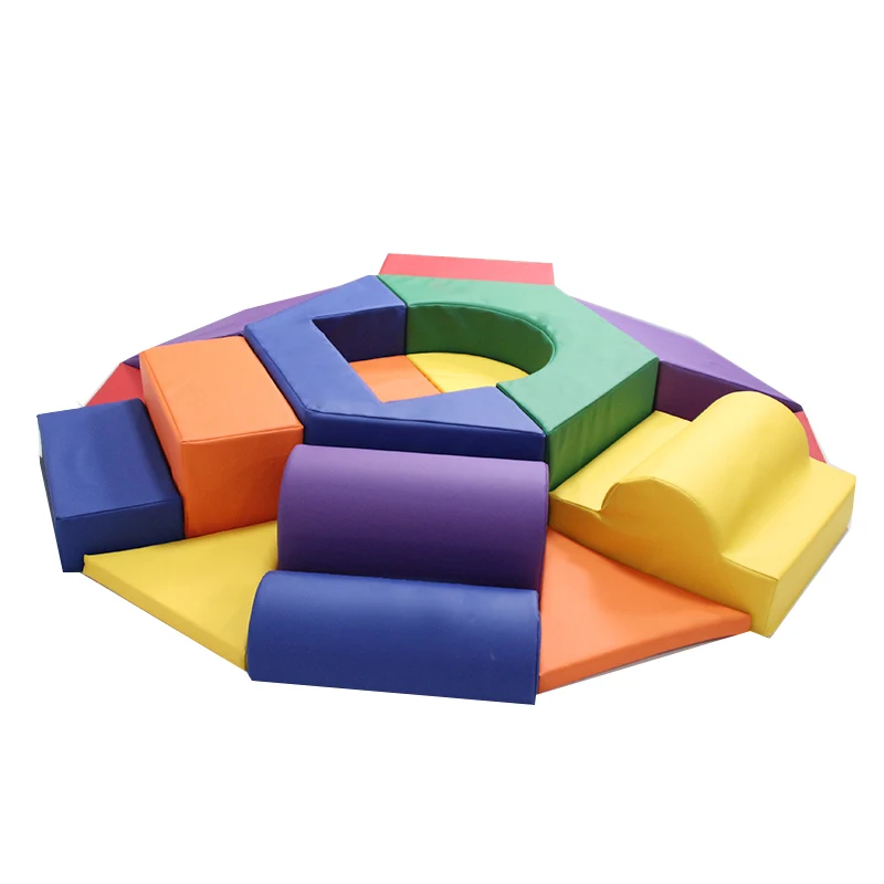 

Soft Play Equipment in Playground Soft Play Climber Set High Quality Indoor Soft Play Foam Shape,baby Play Mat PU Foam >8 Years, As your request