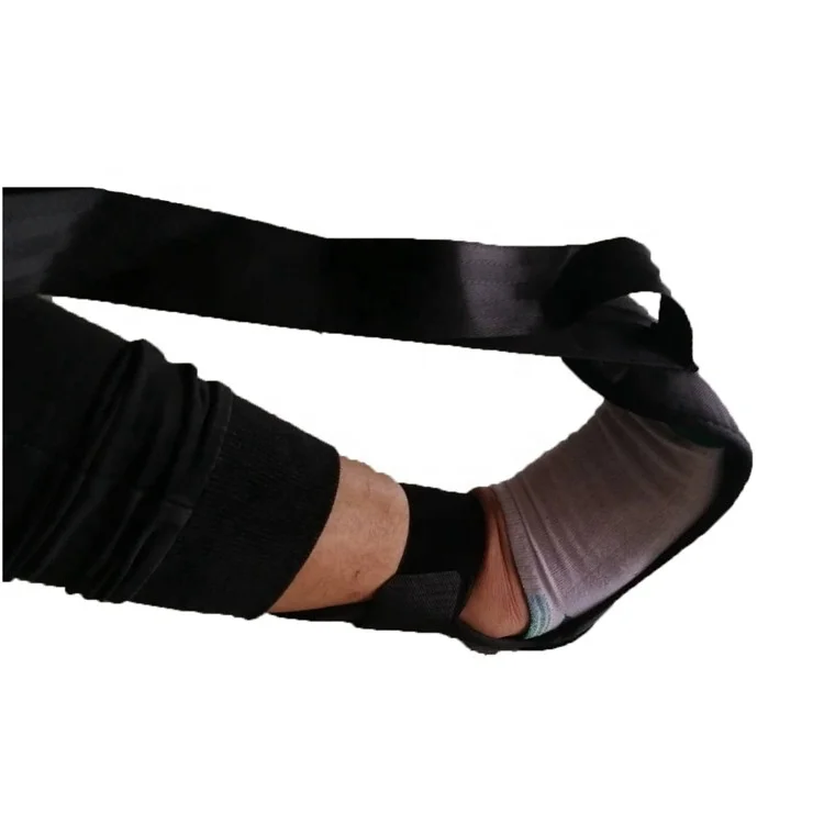 

Big Toe Rehabilitation Trainer Reinforced thumb exercise Toes pull Band Orthotics, Black