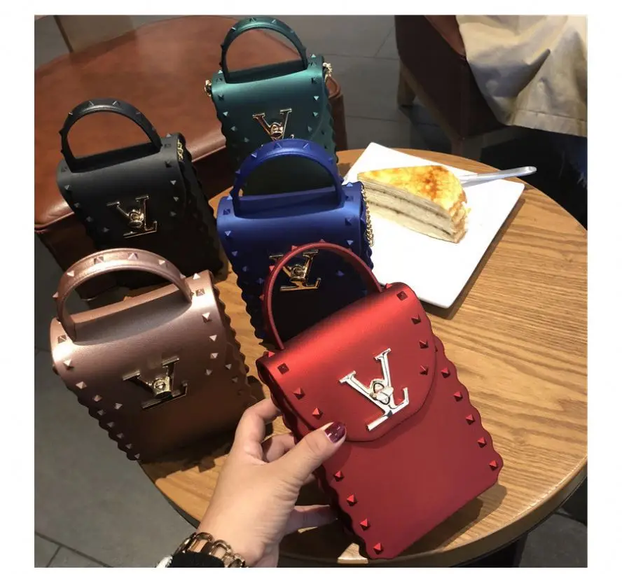 

Hot Selling Name Plates Metal Crocodile Pattern Trend Nylon Handbag Women For Wholesales, Customizable