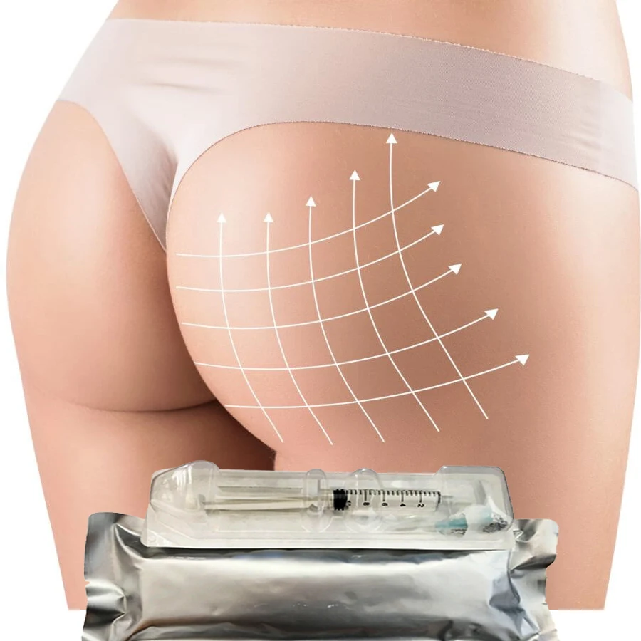 

Hot selling hyaluronic acid breast enlargement buttocks filler injection