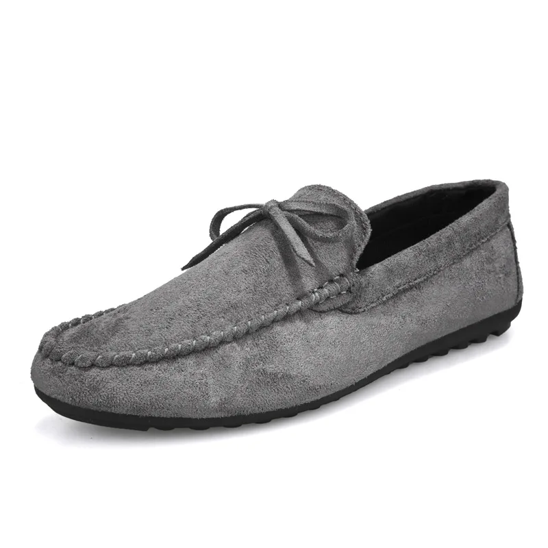 

New design style wholesale fashion lazy person suede soft sole men's casual shoes