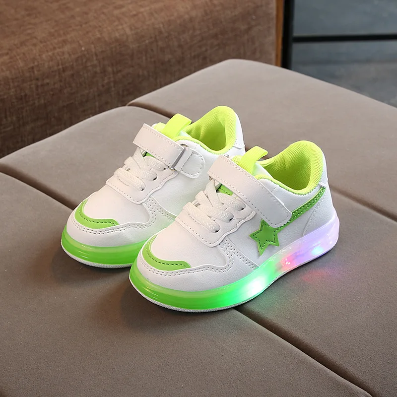 

or62583b 2021 new arrivals baby kids sneaker children casual shoes boys girls white shoes, Orange,green,red