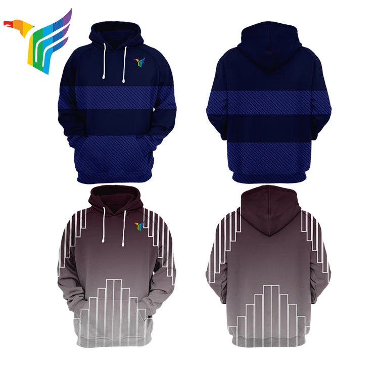 Moda Personalizada 3D Impresión digital Flojo Sudadera Camisa Sportswear 