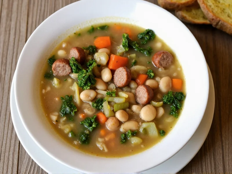 Perfect Sausage Kale and White Bean Soup Recipe