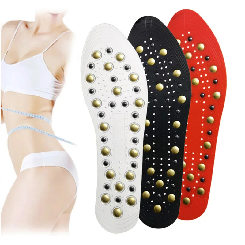 

Wollet magnetic massage insole magnetic breathable health care acupoints insole