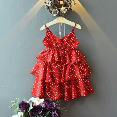 

2022 Little Kid Girls Princess Summer Sleeveless Dresses