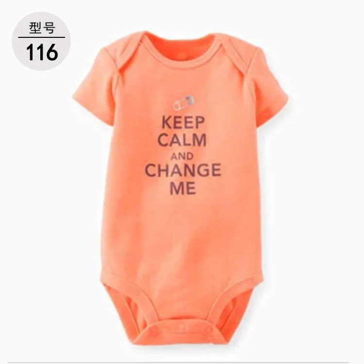 

2021 summer newborn short-sleeved clothes baby one piece 0-2 year old cotton clothing baby romper
