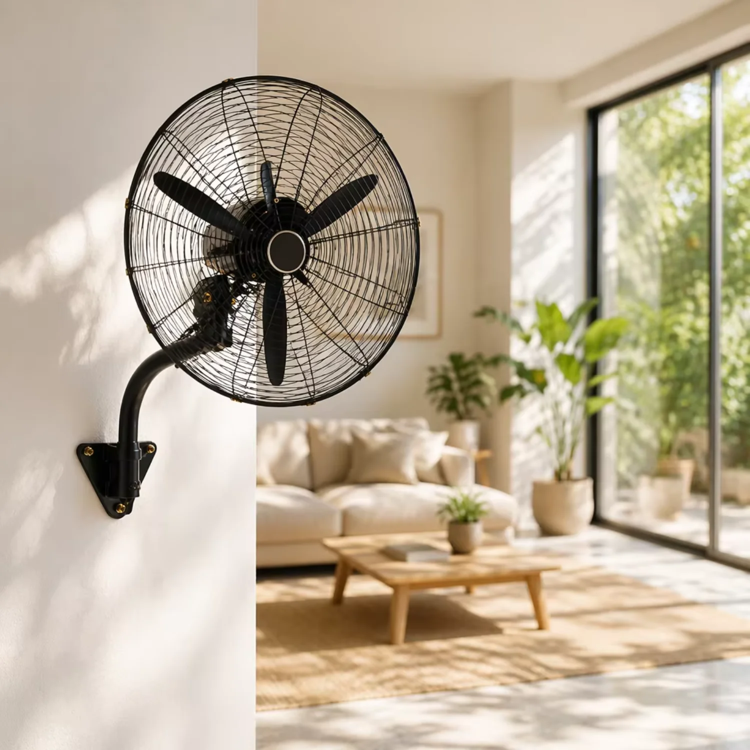 Ventilation Wall Fan, 95, Metal - detail 6