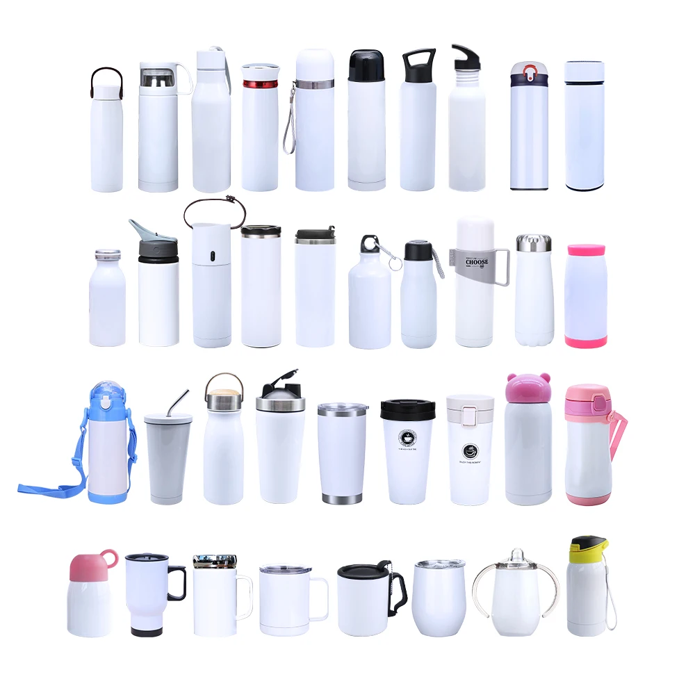 

Best Sales More size water bottle stainless steel double/single wall insulated mugs sublimation blank