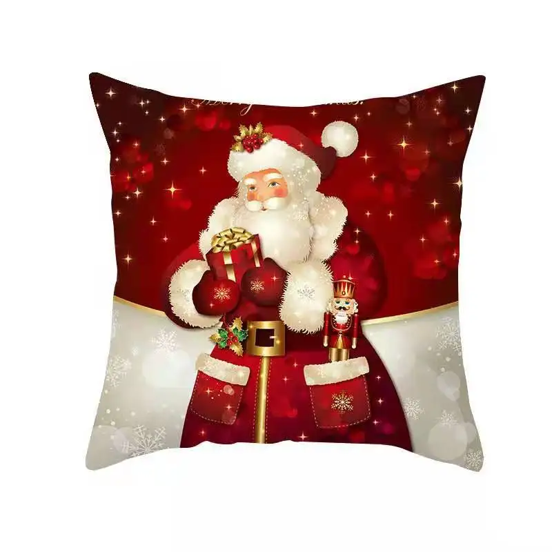 

2023 Custom Home Sofa Bed Wedding Print Christmas Decorative Pillows Cover Luxury Boucle Cushion Cover