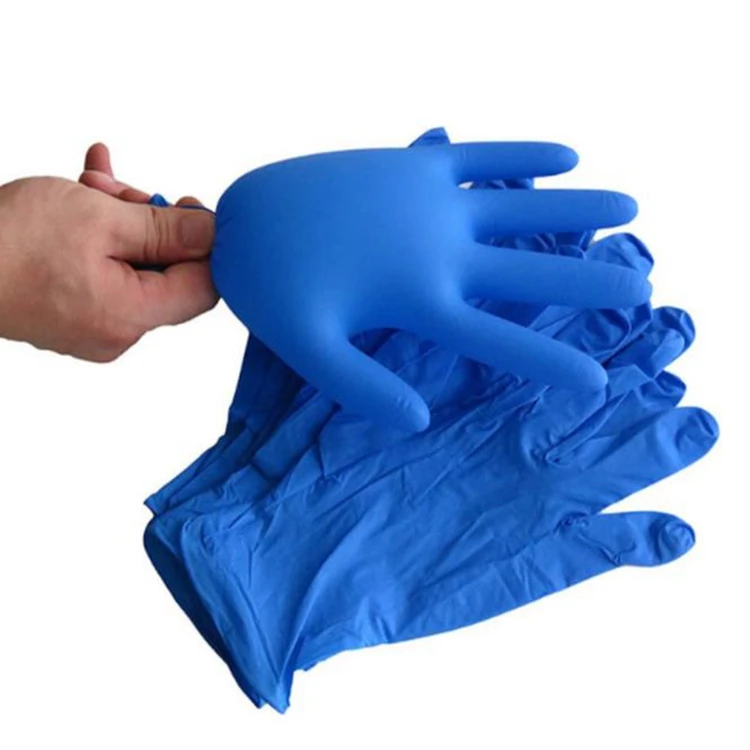 nitrile gloves powder free box