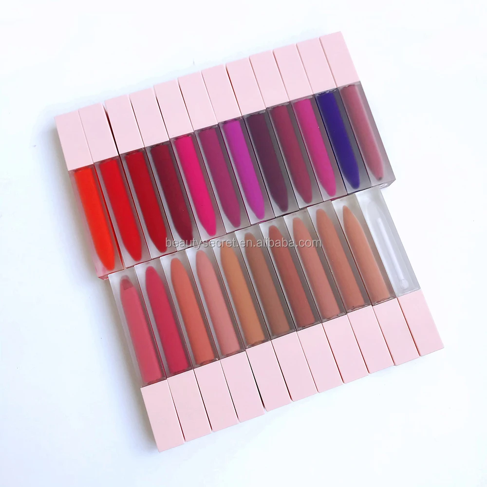 

24 hour lipgloss base custom lipglosses in bulk private label, 23 colors