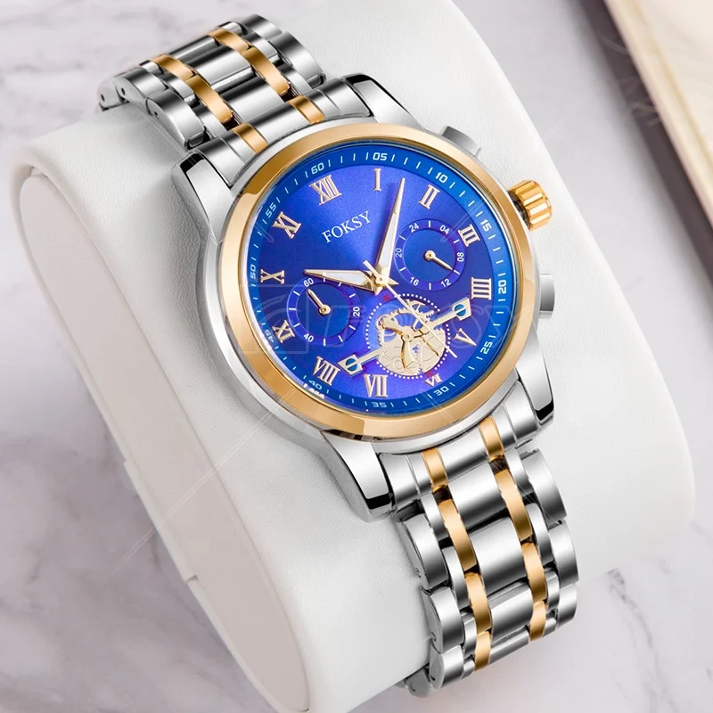 

Designer High Quality Luxury Hand Watch Montre Homme Custom Logo Water Proof Chronograph Quartz Watches For Men