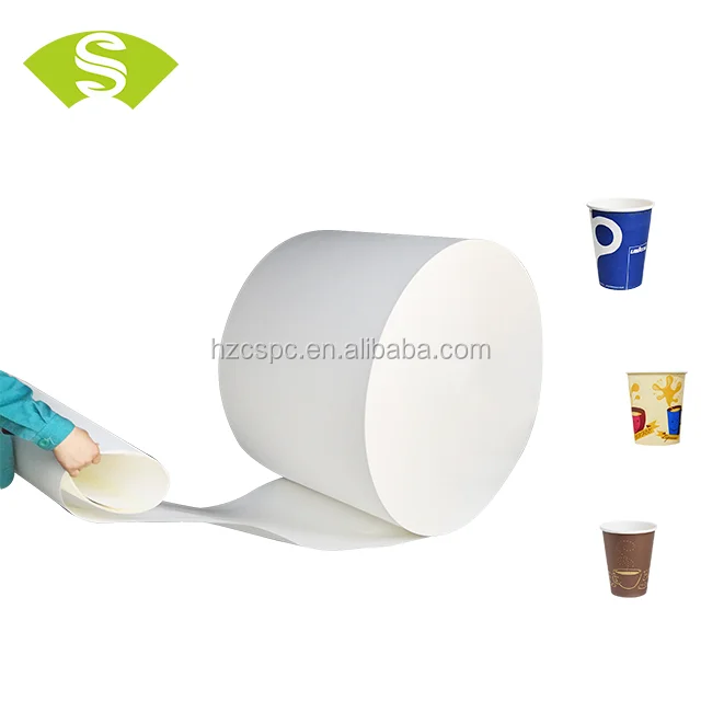 
Factory price single or double side PE/PLA coated paper in roll 