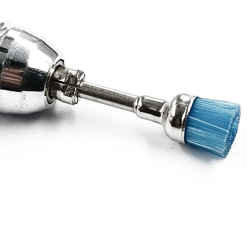 

Electric Nail Drill Bit Rotary Nylon Brushes For Clean Bits And Nail, White;pink;yellow;purple;blue;black