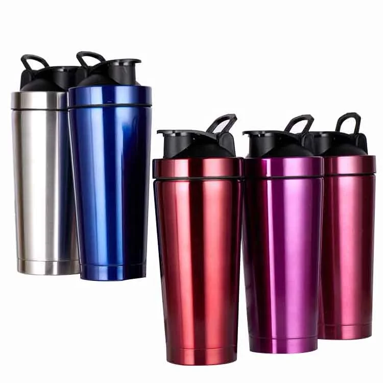 

Custom Protein Single Wall Stainless Steel Shaker Bottles, Customized