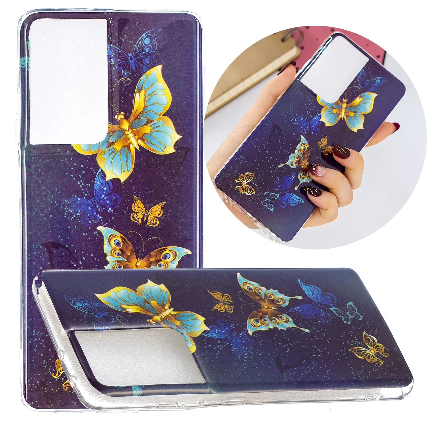 

Soft tpu Animal Luminous Cases For Samsung S30 S30 Plus Marble Phone Case Coque China Supplier Phone Case