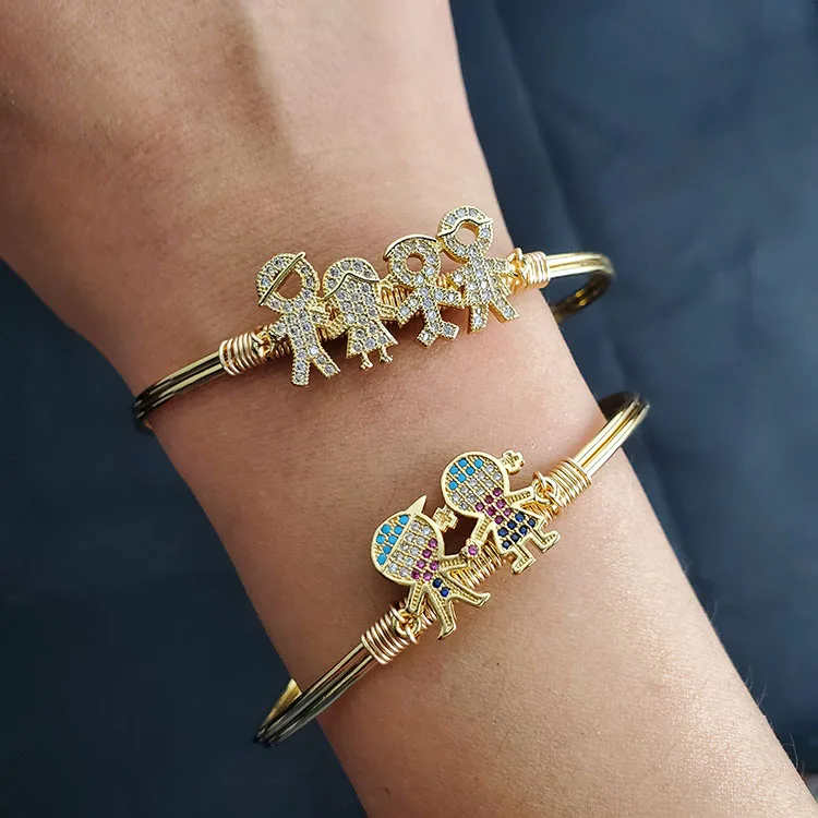 

BC2018 Child Pattern Bracelet Cute Boys Girls Bracelets For Kids