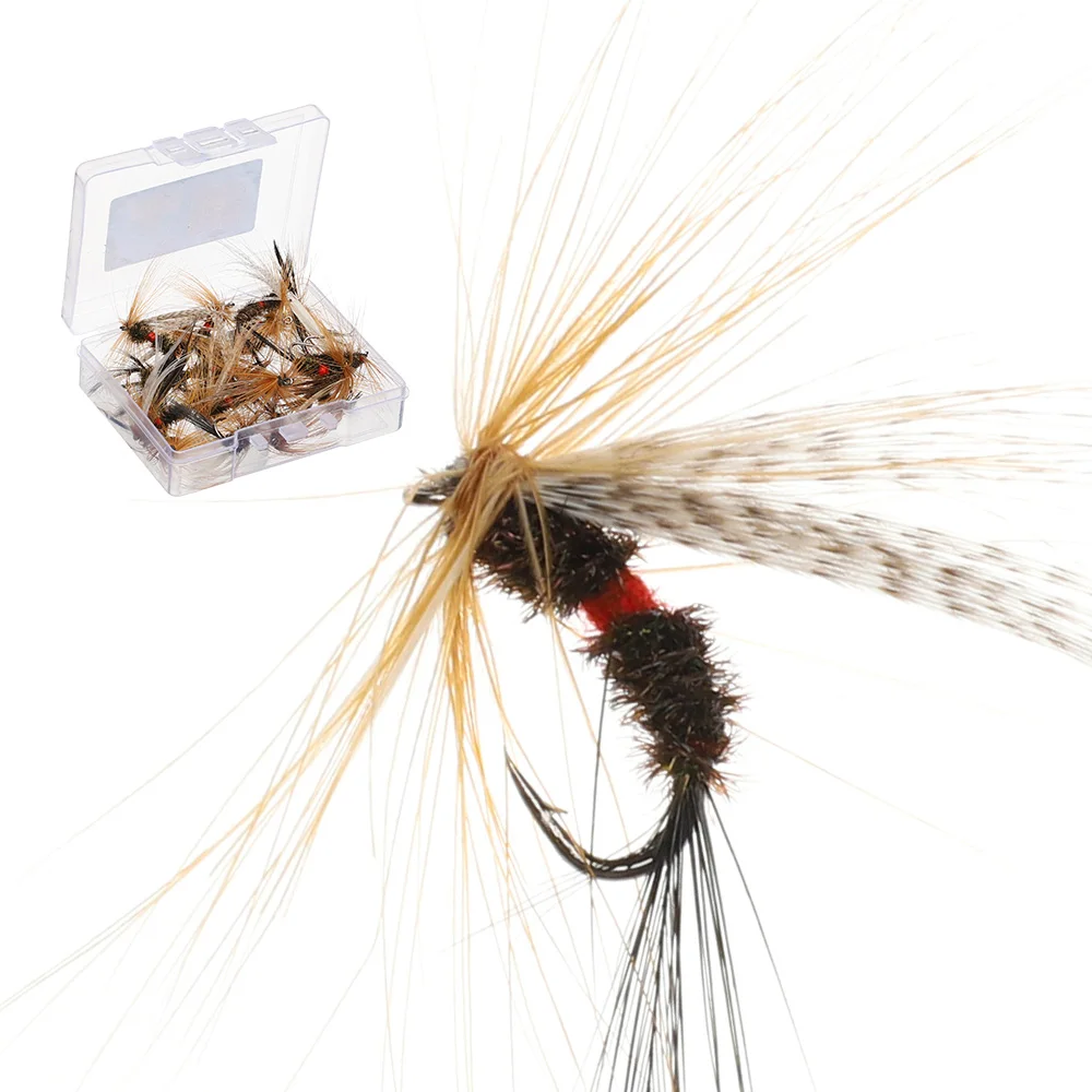 

10/20/50pcs Insects Flies Fly Fishing Lures Dragonfly Topwater Bait Dry Flies Trout Artificial Crank Hook Insects Lure