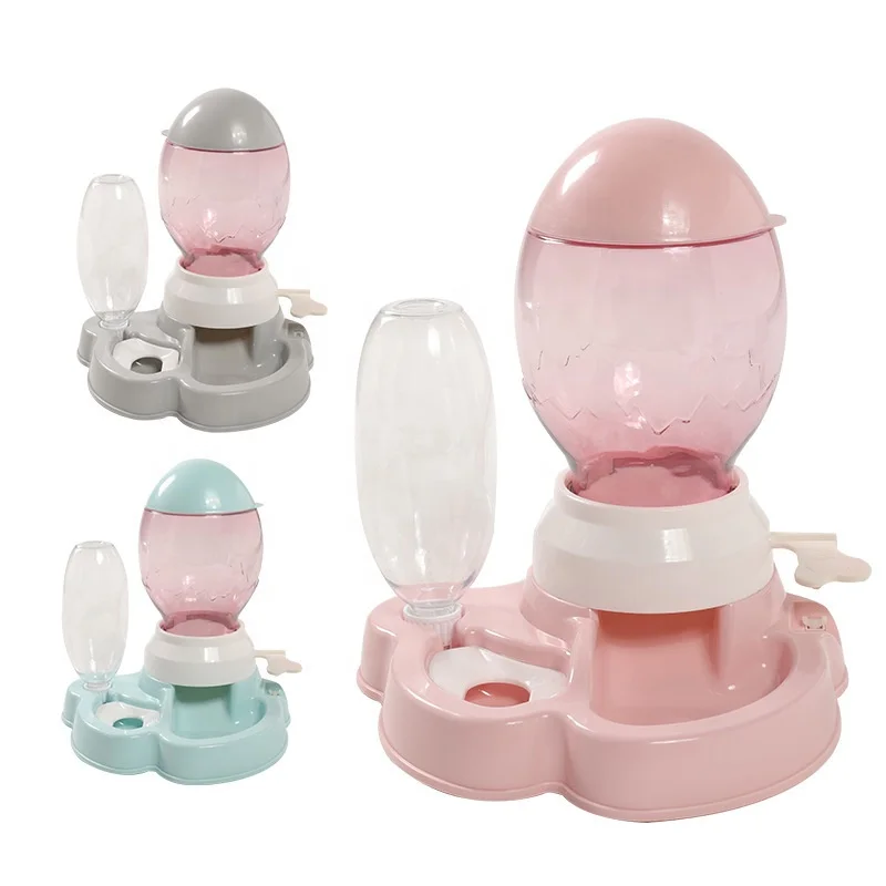 

Cat drinking water feeder automatic water renewal non-stuck food pet dog water bowl tableware pet automatic feeder