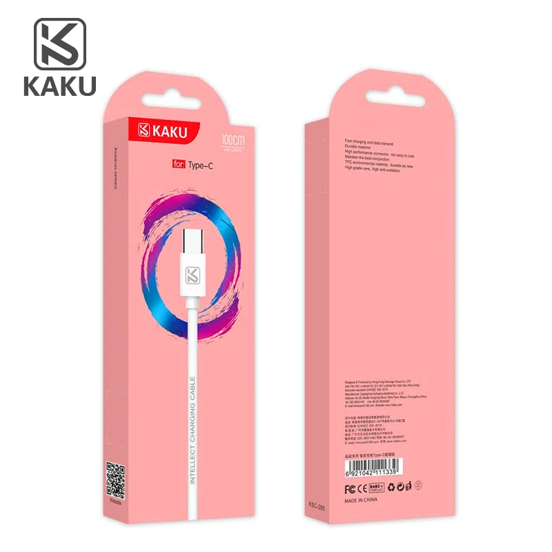 

Kaku Free Shipping Micro USB charging cable 1M Mobile Phone Cables