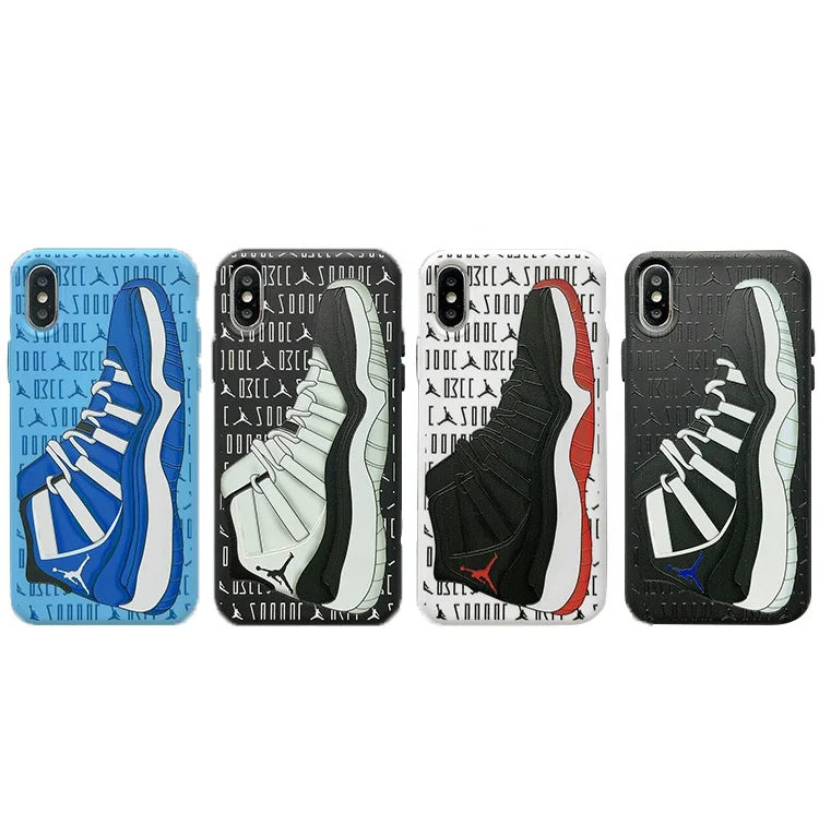Amazon For apple IPhone 6 for aj jordan yezzy sneakers shoes Phone cover silicone for iphone x 11 pro max phone case