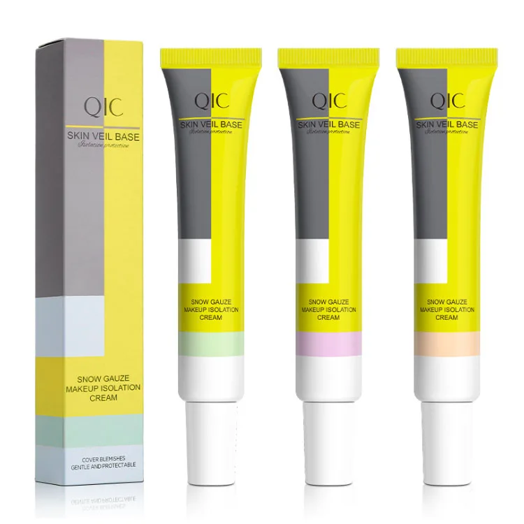 

Wholesale Whitening Moisturizing Concealer Isolation cream Facial Base Liquid Foundation Primer, 3 colors
