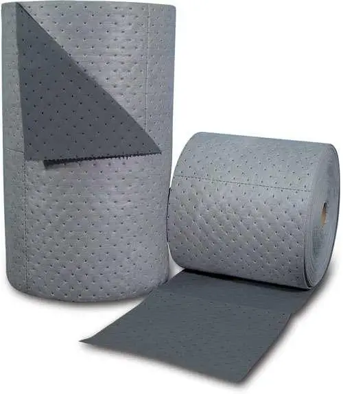 High Absorbency 100% Polypropylene 1.5-5mm Thick Custom Universal Absorbent Rolls for Spill Control